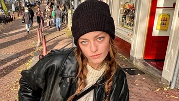 Η Γκάια Μερκούρη φόρεσε το πιο cool τζάκετ για αυτή την εποχή