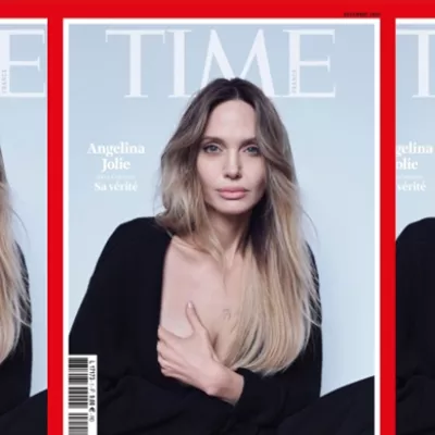 Η Angelina Jolie μάς δείχνει την ουλή της μαστεκτομής της σε ένα από τα πιο συγκλονιστικά εξώφυλλα της χρονιάς