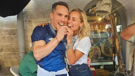 Βασιλική Μιλλούση | Το απίθανο challenge που έκανε με τον Λευτέρη Πετρούνια τη μέρα της γιορτής του