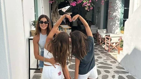 Η Σταματίνα Τσιμτσιλή σε μια αποκάλυψη για τον Θέμη Σοφό μετά τη γέννηση του τρίτου παιδιού τους