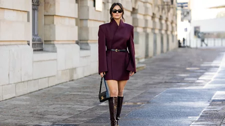 Thank me later | Οι μπορντό μπότες από τη Stradivarius που ταιριάζουν τέλεια με φούστες και φορέματα