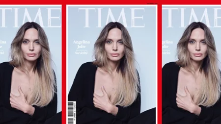 Η Angelina Jolie μάς δείχνει την ουλή της μαστεκτομής της σε ένα από τα πιο συγκλονιστικά εξώφυλλα της χρονιάς