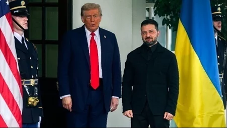 Ο Βολ. Ζελένσκι συναντάται με τον Ντ. Τραμπ στη Φλόριντα για συνομιλίες σχετικά με το ειρηνευτικό σχέδιο για την Ουκρανία