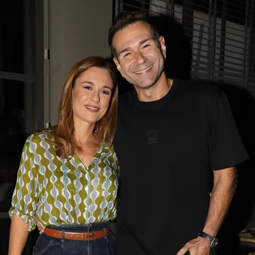 Τάσος Ιορδανίδης - Θάλεια Ματίκα | Ο γιος τους, Δάνος έγινε σημαιοφόρος