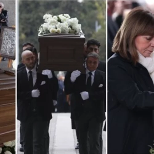 Χιλιάδες κόσμου στην κηδεία Μπουτάρη | Ποιοι έδωσαν το παρών στο τελευταίο αντίο