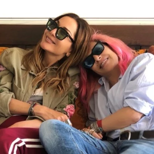 Δέσποινα Βανδή & Άννα Βίσση ποζάρουν για πρώτη φορά μαζί