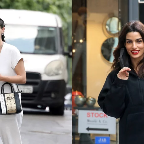 Η Χριστίνα Μπόμπα και η Τόνια Σωτηροπούλου με το κολάν της Calzedonia που θα σε κάνει να θες να γυμναστείς τώρα