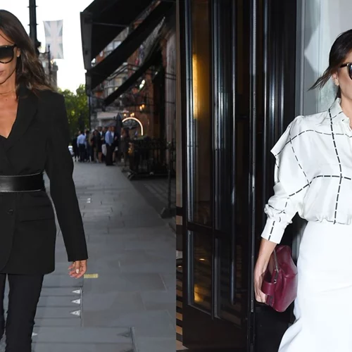 Total White ή Total black | Ό,τι κι αν αποφασίσεις να φορέσεις, δες πώς το κάνει η Victoria Beckham