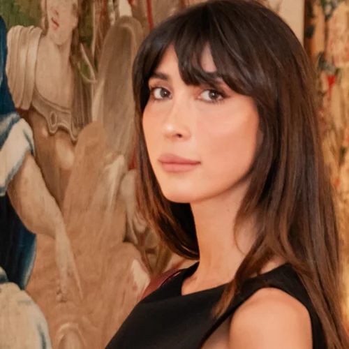 Η Χριστιάνα Μπέτα με τη mascara που αναδεικνύει υπέροχα τα καστανά μάτια