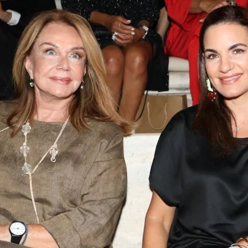 Αγάπη Πολίτη & Όλγα Κεφαλογιάννη | Με φθινοπωρινά beauty looks στο Ωδείο Ηρώδου του Αττικού