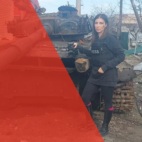 Σε εμπόλεμη ζώνη, πρώτη φορά | H Βελίκα Καραβάλτσιου αφηγείται τις στιγμές που έζησε εκεί ως ανταποκρίτρια