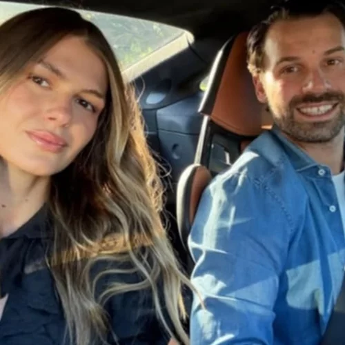 Πιο ερωτευμένη από ποτέ η Αμαλία Κωστοπούλου | Το τρυφερό φιλί on camera με τον Τζέικ Μέντγουελ