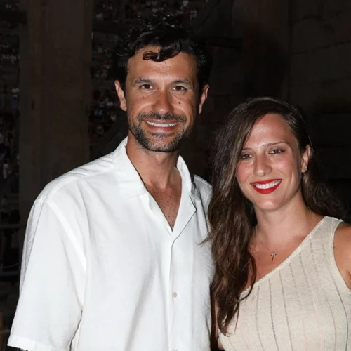 Ορφέας Αυγουστίδης & Γεωργία Κρασσά | Σπάνια κοσμική εμφάνιση για το ζευγάρι