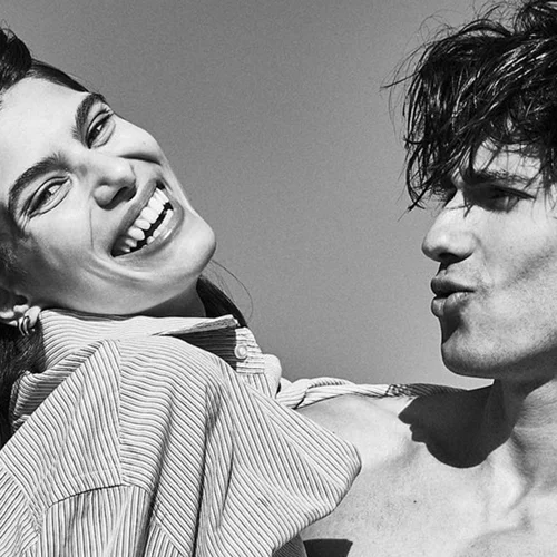 Η Ανθή Φακιδάρη με τον σύντροφό της και πρώην παίκτη του GNTM στο after party της Victoria's Secret