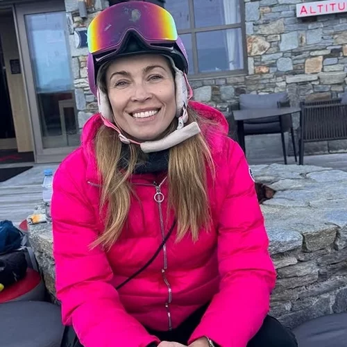 Μαριέττα Χρουσαλά | Με το μπικίνι της δίπλα στα χιόνια