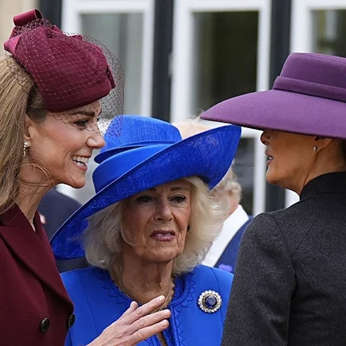 H στιγμή που όλοι περίμεναν! Kate Middleton και Μelania Trump μαζί στο Κάστρο του Windsor