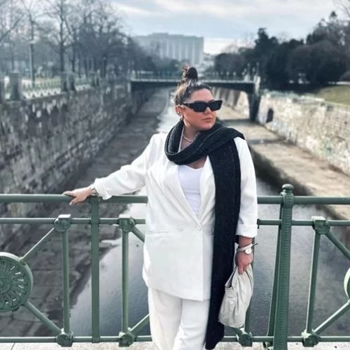 Δανάη Μπάρκα | Στιλάτη με σιθρού λεοπάρ