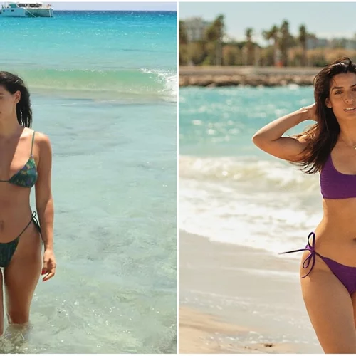 Η Τόνια Σωτηροπούλου και η Χριστίνα Μπόμπα φόρεσαν το ίδιο μπικίνι | Θα αναδείξει τις καμπύλες σου