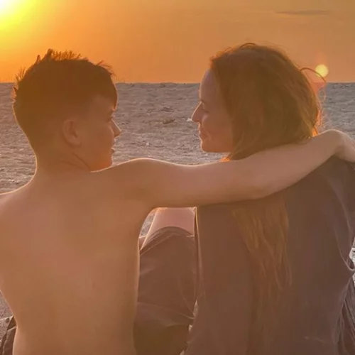 Σίσσυ Χρηστίδου - Φίλιππος Μαραντίνης | Ο μεγαλύτερος γιος τους, Φίλιππος, έγινε 13 ετών