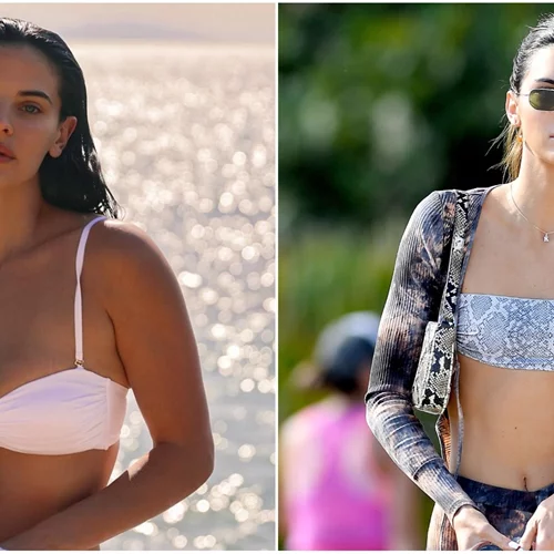 Η Χριστίνα Μπόμπα και η Kendall Jenner φόρεσαν το ίδιο μπικίνι | Είναι τέλειο ό,τι στήθος κι αν έχεις