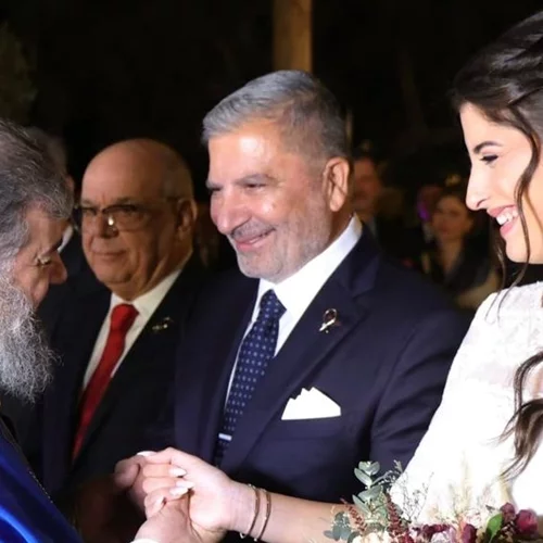 Γιώργος Πατούλης | Οι πρώτες φωτογραφίες της εγκυμονούσας Νάνσυς Κοιλού από τον γάμο - Το ρομαντικό νυφικό της