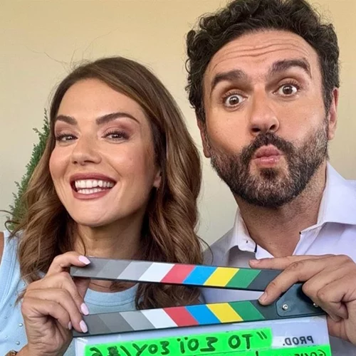 Βάσω Λασκαράκη & Μελέτης Ηλίας | Το νέο viral video με τις τηλεοπτικές κόρες τους από τα γυρίσματα για "Το Σόι Σου""