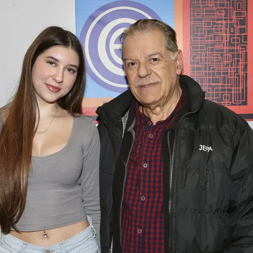 Χάρης Σώζος | Σπάνια δημόσια εμφάνιση με την κούκλα κόρη του, Βενετία