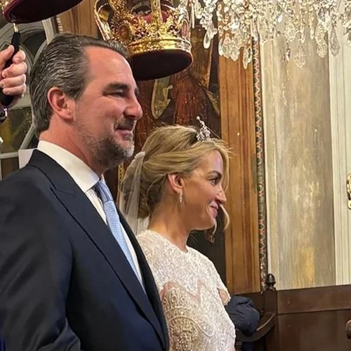 Νικόλαος Ντε Γκρες & Χρυσή Βαρδινογιάννη | Νέες, αδημοσίευτες φωτογραφίες από τον γάμο τους