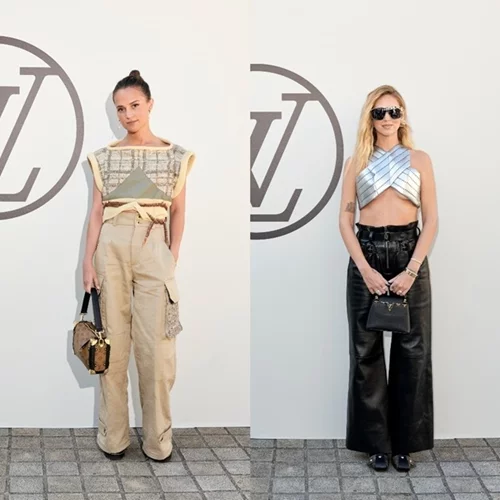 Οι stylish εμφανίσεις στο front row του σόου της Louis Vuitton