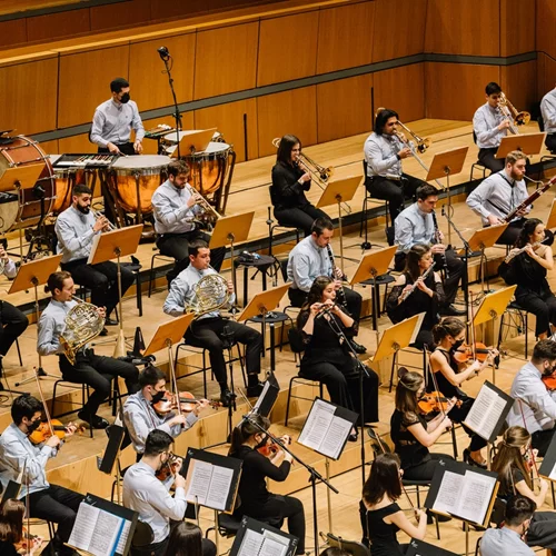 Η Anneleen Lenaerts και η Ζωή Τσόκανου στο Μέγαρο Μουσικής Αθηνών