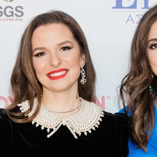 Εριέττα Κούρκουλου Λάτση | Η Old Hollywood εμφάνιση με βελούδινη ολόσωμη φόρμα σε φιλανθρωπική εκδήλωση