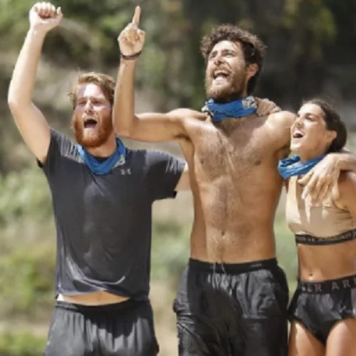 Λιοντάρια Μπλε | Το δημόσιο "σ' αγαπώ" της Ami Yiami σε Νίκο Μπάρτζη και James Καφετζή