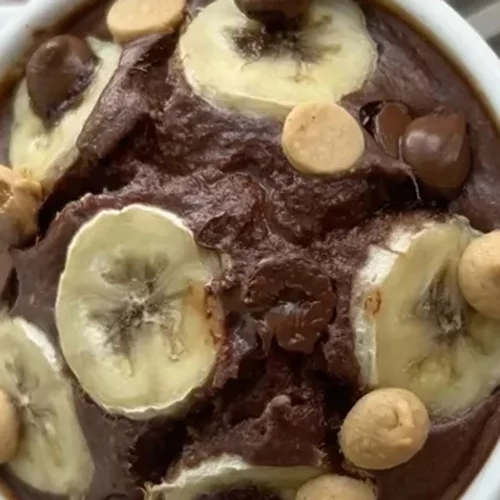 Κεκάκι βρώμης με σοκολάτα - μπανάνα | Το πιο υγιεινό αλλά comfort γλυκό