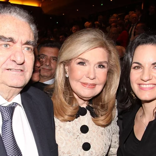 Η Όλγα Κεφαλογιάννη αποχαιρετά με συγκίνηση τον Βαρδή Βαρδινογιάννη