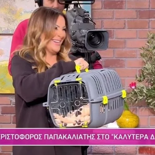 Ναταλία Γερμανού | Τα αρνητικά σχόλια στο Twitter για τη γάτα που χάρισε στον Παπακαλιάτη