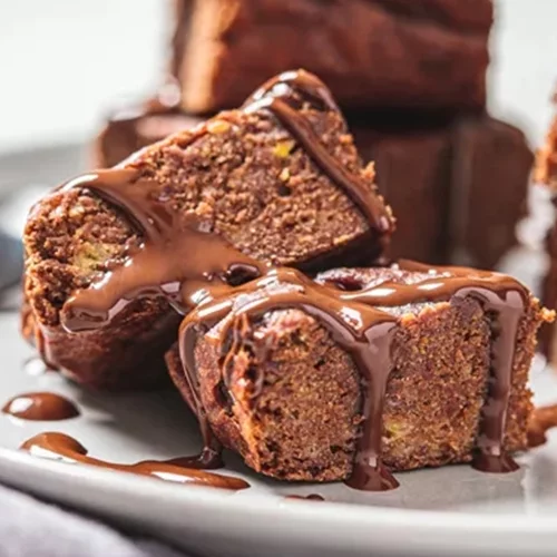 Brownies με ταχίνι και χαλβά