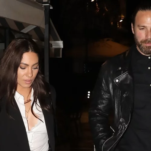 Η Ευρυδίκη Βαλαβάνη στην πρώτη δημόσια εμφάνισή με τον Γρηγόρη Μόργκαν