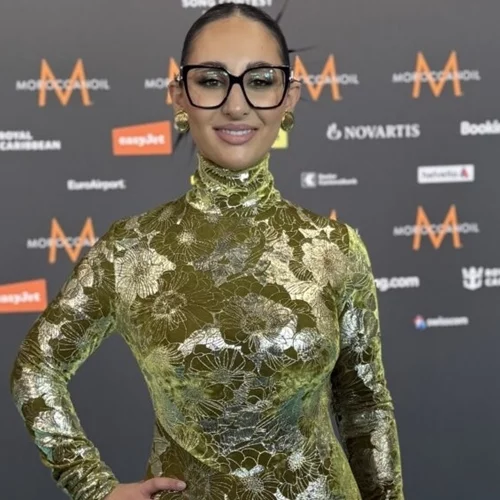 Η Klavdia στο Τιρκουάζ Χαλί της Eurovision - Η εντυπωσιακή εμφάνιση