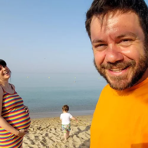 Ευτύχης Μπλέτσας - Ηλέκτρα Αστέρη | Η φωτογραφία με την κόρη τους, λίγο πριν γίνουν ξανά γονείς