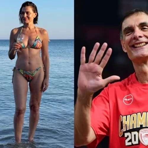 Στη Χίο Μαρία Ναυπλιώτου και Γιώργος Μπαρτζώκας | Η φωτογραφία χωρίς φίλτρο με μαγιό και οι κοινές εμφανίσεις [εικόνες]