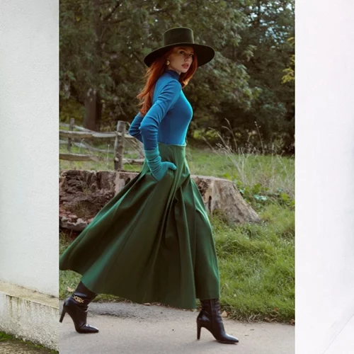 Το πράσινο φοριέται πολύ | Πώς επέλεξαν οι Ελληνίδες celebrities το χρώμα της σεζόν