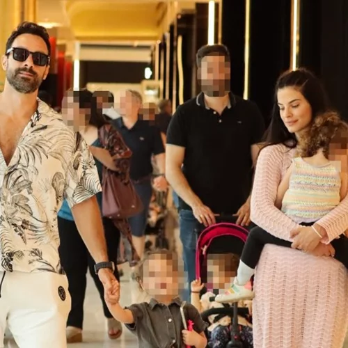 Σάκης Τανιμανίδης & Χριστίνα Μπόμπα | Καλοκαιρινές αγορές με τις κόρες τους λίγο πριν τα 3α γενέθλιά τους