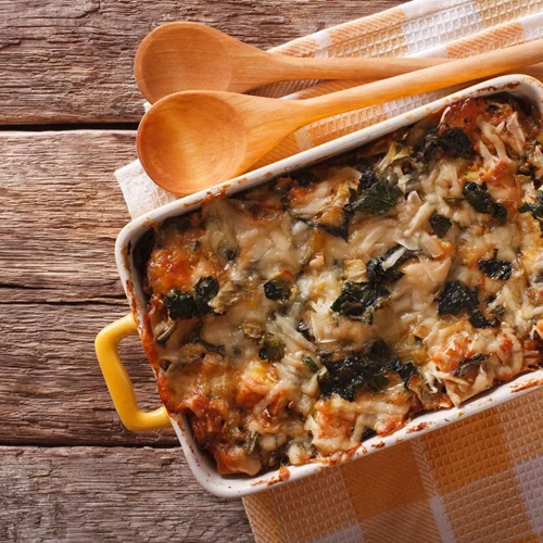 Light σουφλέ λαχανικών - Έτοιμο σε 5 λεπτά