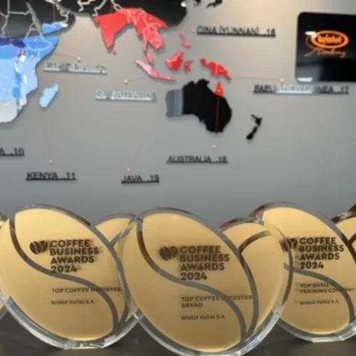 5 Χρυσά βραβεία για την BRISTOT HELLAS A.E. στα Coffee Business Awards 2024