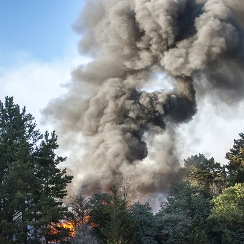 Φωτιά στη Σαλαμίνα | Τρία τα πύρινα μέτωπα - Νέο μήνυμα του 112 για εκκένωση