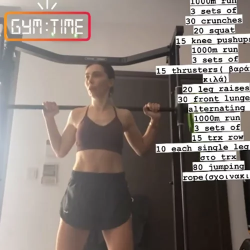 Ολυμπία Χοψονίδου | Οι απίστευτοι κοιλιακοί της μετά από έξι γέννες