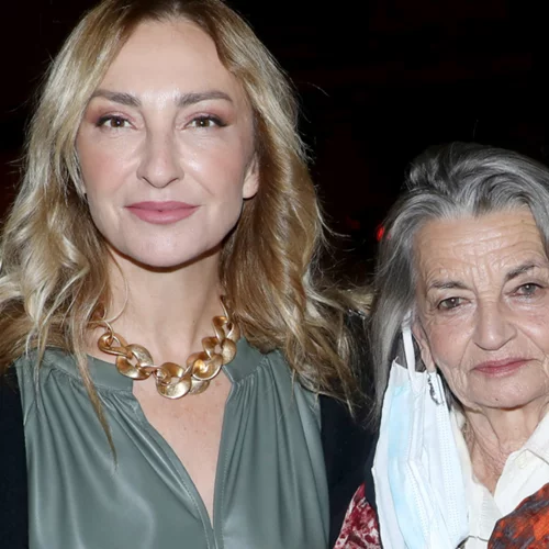 Ρούλα Ρέβη | Σπάνια εμφάνιση με την πεθερά της, Χριστίνα Τότσικα (pics)