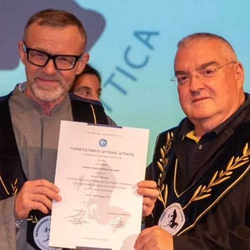 O Jo Nesbo αναγορεύθηκε Επίτιμος Διδάκτορας του Πανεπιστημίου Δυτικής Αττικής