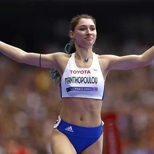 Λήδα Μανθοπούλου | Ποια είναι η Παραολυμπιονίκης κόρη του Αίαντα Μανθόπουλου;