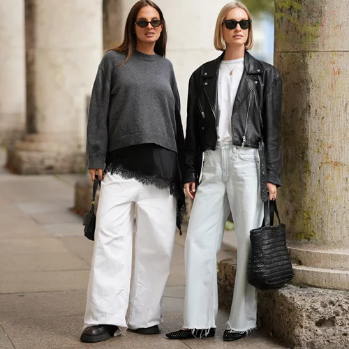 Λευκό παντελόνι τον χειμώνα; 5 λευκά denim που θα βρεις στη Mango με έκπτωση